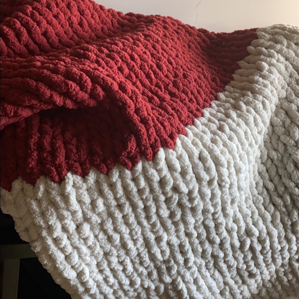 Chunky Knit Blanket